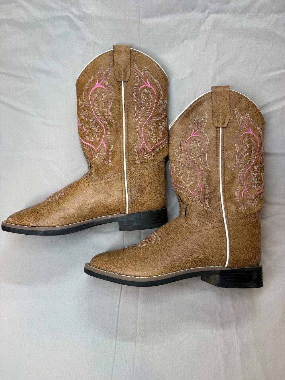 Shyanne BVB9155 Brown Western Cowboy Boots Size 4.0D - Picture 2 of 9